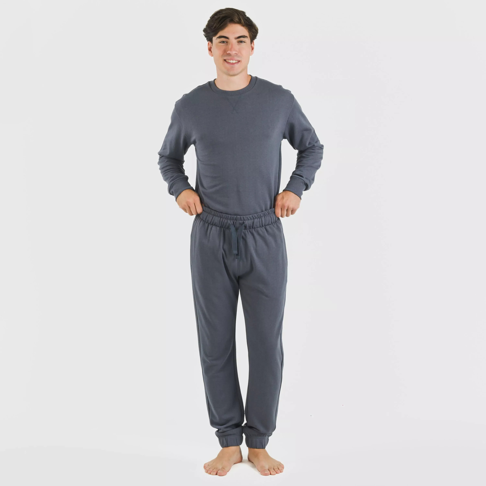 Pantalón largo básico deportivo índigo