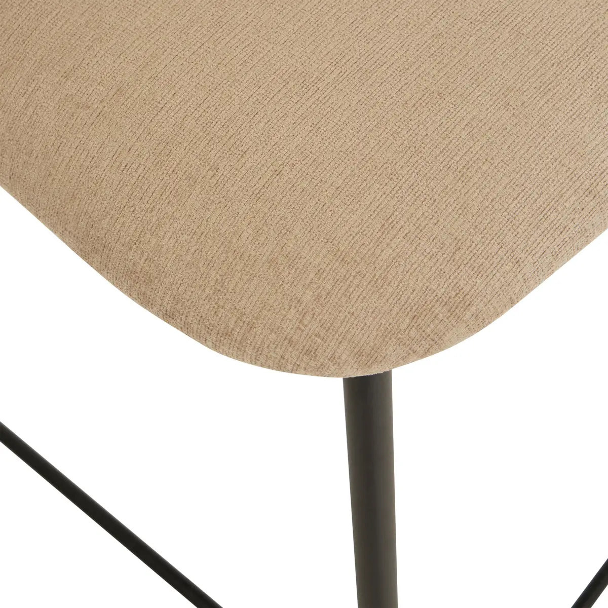Tabouret de bar Jasny beige 52,5x48cm