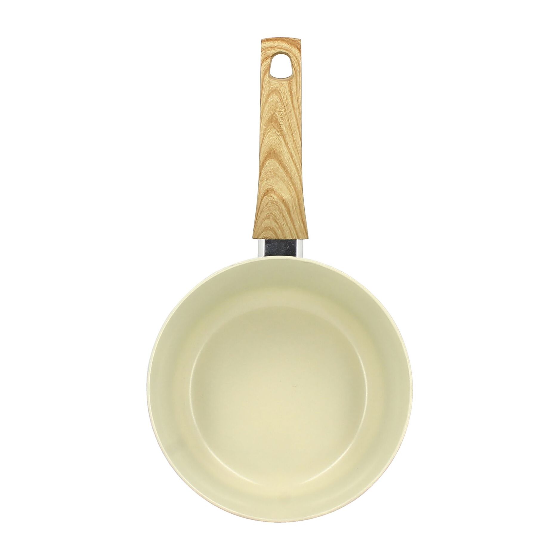 Casserole 20cm avec revêtement céramique crème - tous feux COLORAMA