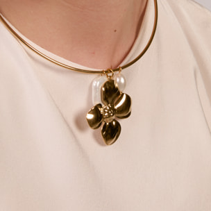 Collar Kuadoc acabado oro amarillo 18k