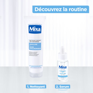 Mixa Nettoyant Confort Anti-sécheresse au Squalane et Acide Hyaluronique 150 ml