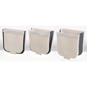 Poubelle Suspendue Pliable 4l