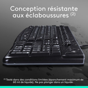 Clavier + Souris LOGITECH MK120