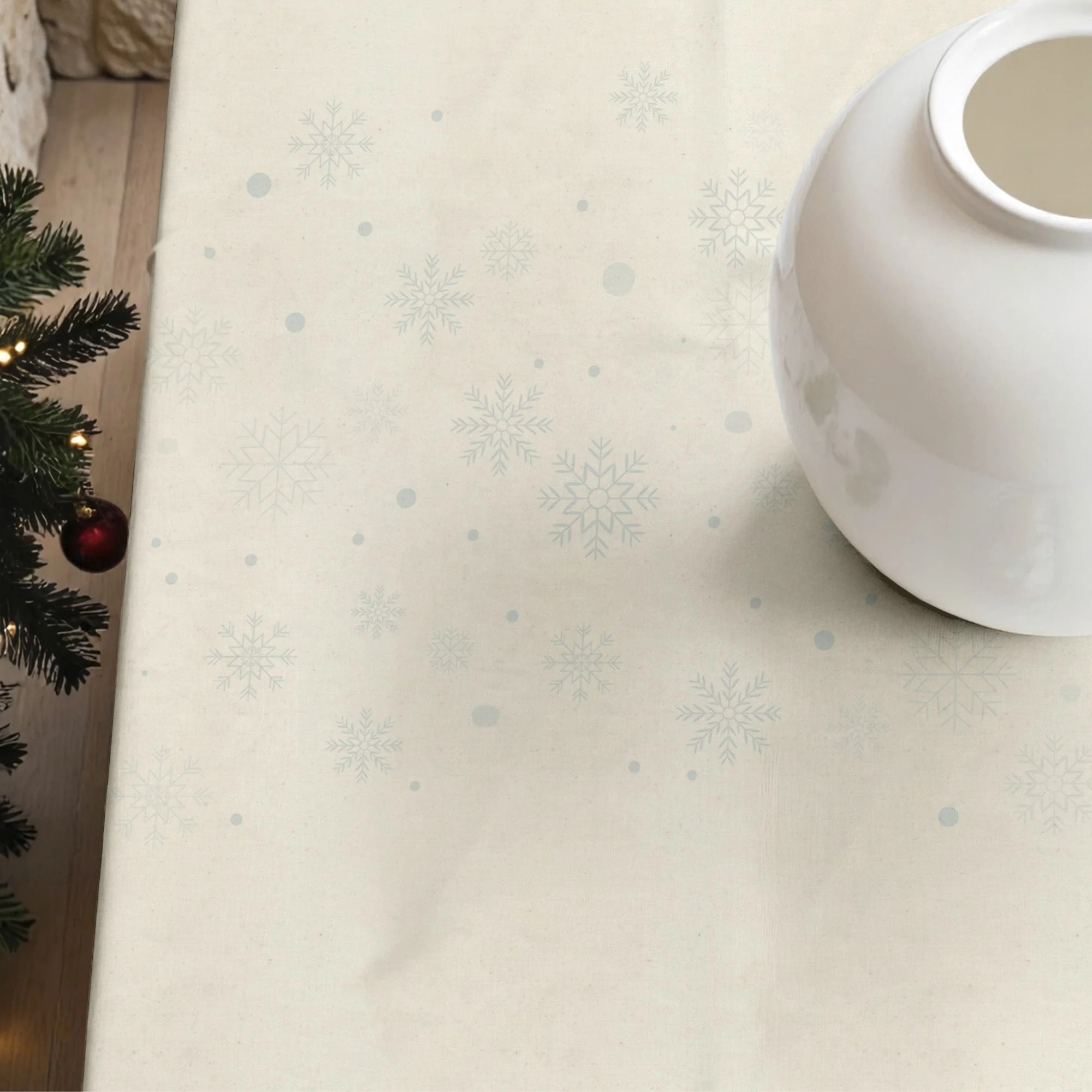 Nappe anti-taches Christmas city 100