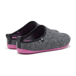 Zapatillas De Casa Lanna Woman Morado & Grafito