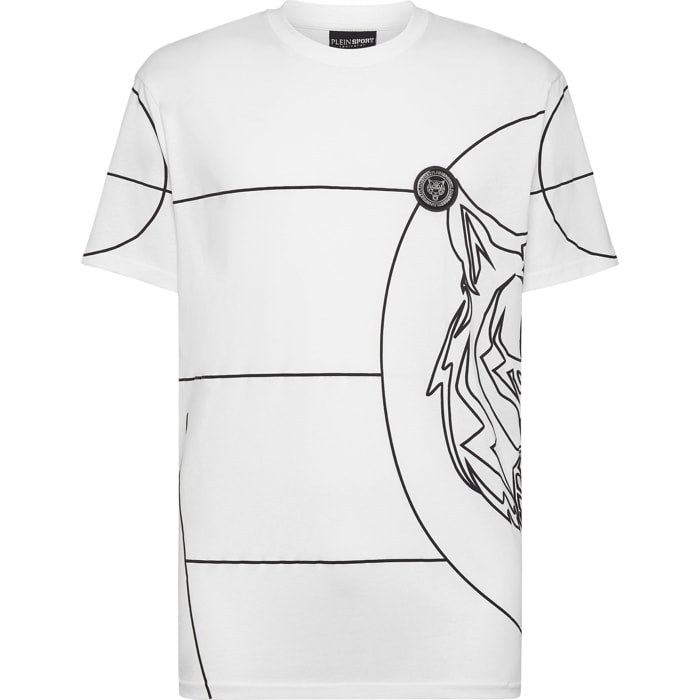 PLEIN SPORT Camiseta Cuello Redondo TIGER