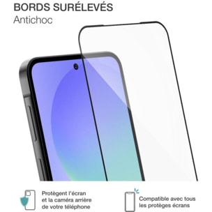 Coque BIGBEN CONNECTED A37 coque transparente +verre trempé GRS