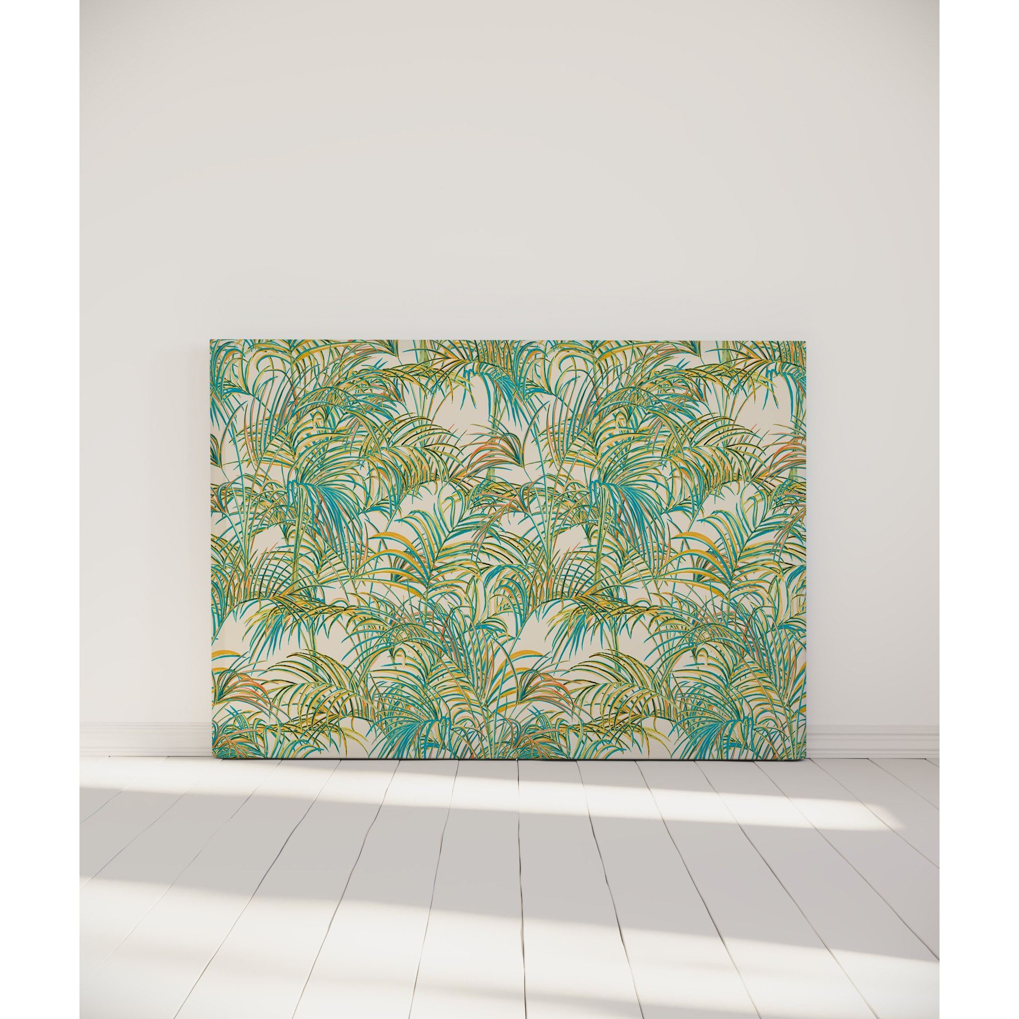 Tête de lit Palmito | Coloris Jaune Sénégal | Largeur au choix