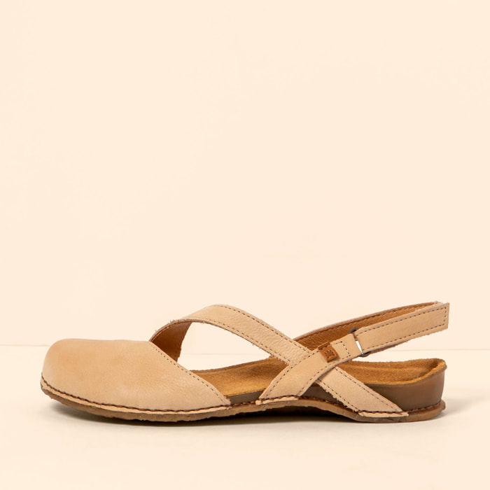Sandalias N5813 NOBUCK LAVADO CREAM/PANGLAO color Cream