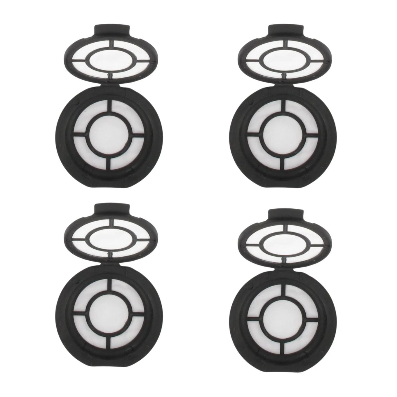 Ensemble de 4 capsules à café réemployables compatibles Senseo Fackelmann Petit Déjeuner