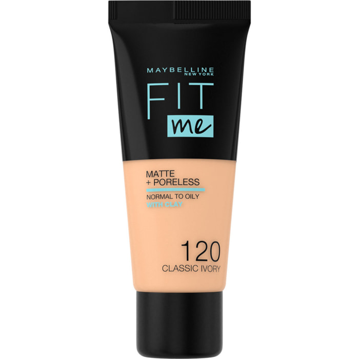 Maybelline Fit Me! Fond De Teint Matifiant 120 Beige Rosé