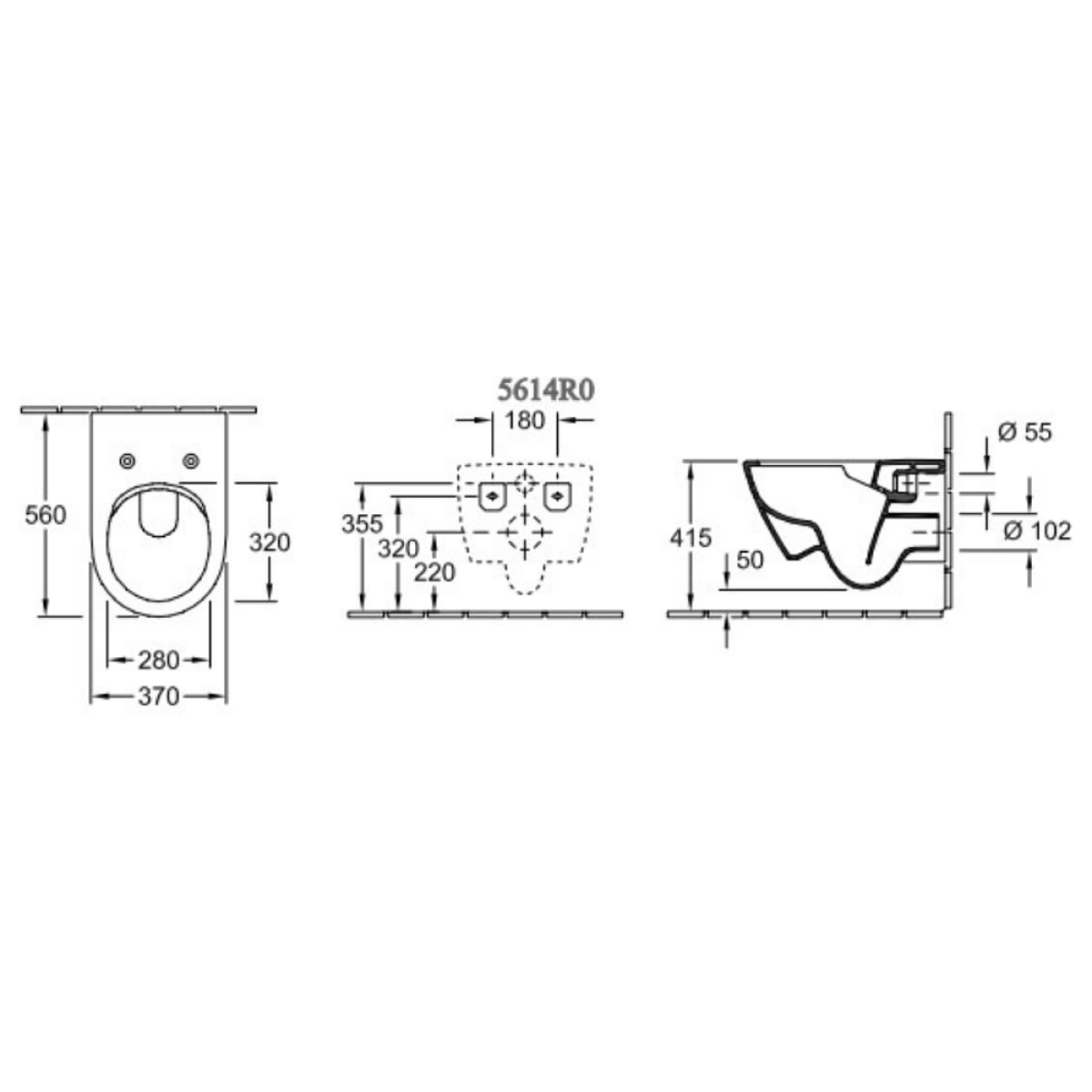 Pack WC suspendu sans bride Subway 2.0 + abattant + plaque chromée + bâti Grohe