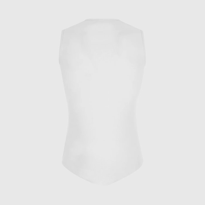 Taro Men's Sleveless Base Layer - Blanc - Blanc