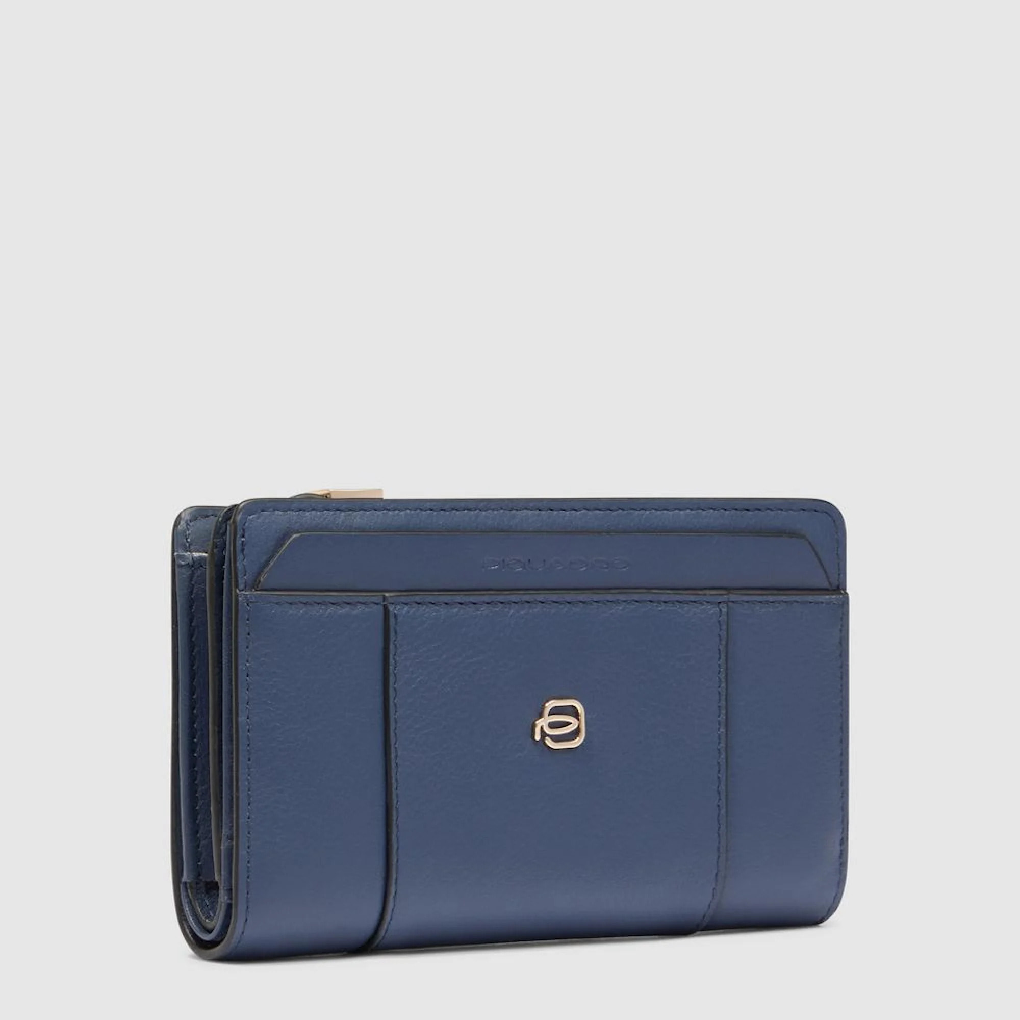 Piquadro Portafogli da con portamonete, porta carte di credito e protezione RFID