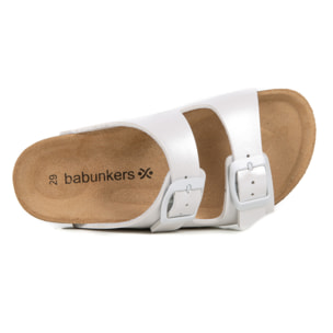 Sandalo BABUNKERS BIANCO