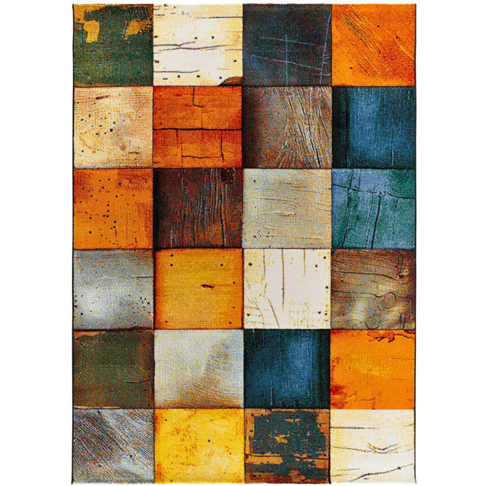 SYBIL Alfombra geométrica en multicolor, varias medidas disponibles