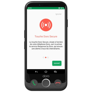 Smartphone DORO Pack Aurora A10+Socle Chargeur Induction