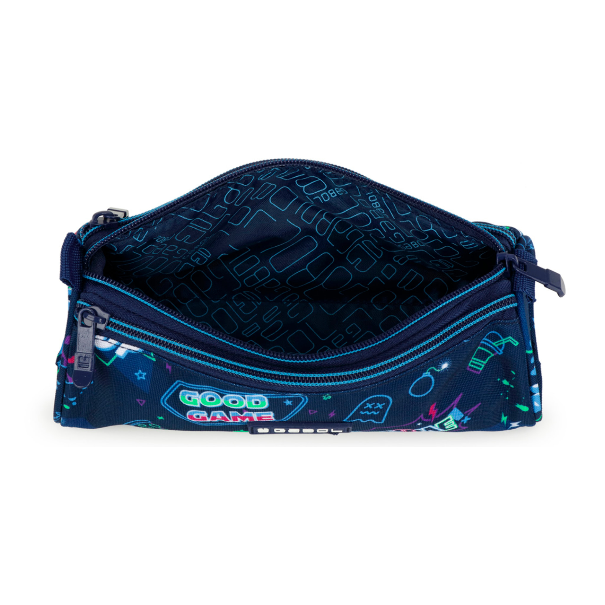 Estuche triple Gabol Loot con cremallera