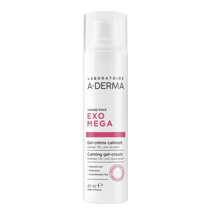 Exomega - Gel-Crème Calmant Visage 40 ml