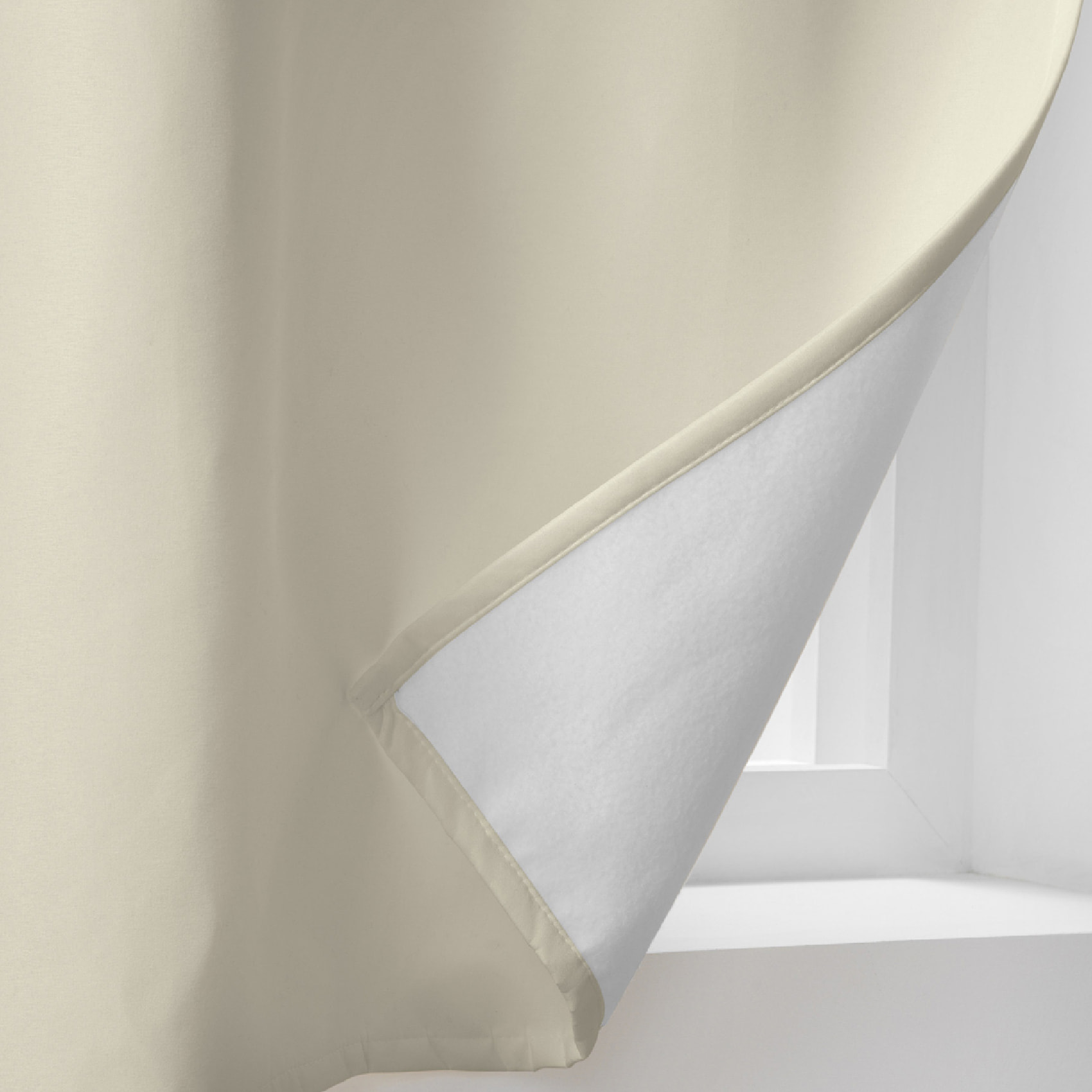 Rideau court isolant thermique - Lin