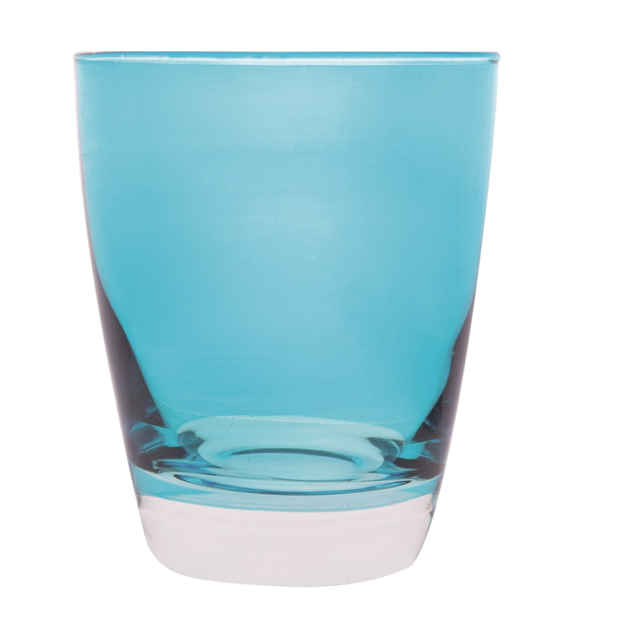 Set 6 Bicchieri Excelsa – Happy Color, Vetro Blu