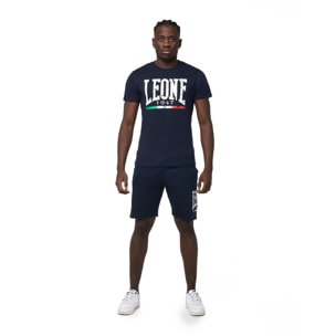 Completo set da uomo composto da t-shirt e pantaloncini vintage Leone Basic