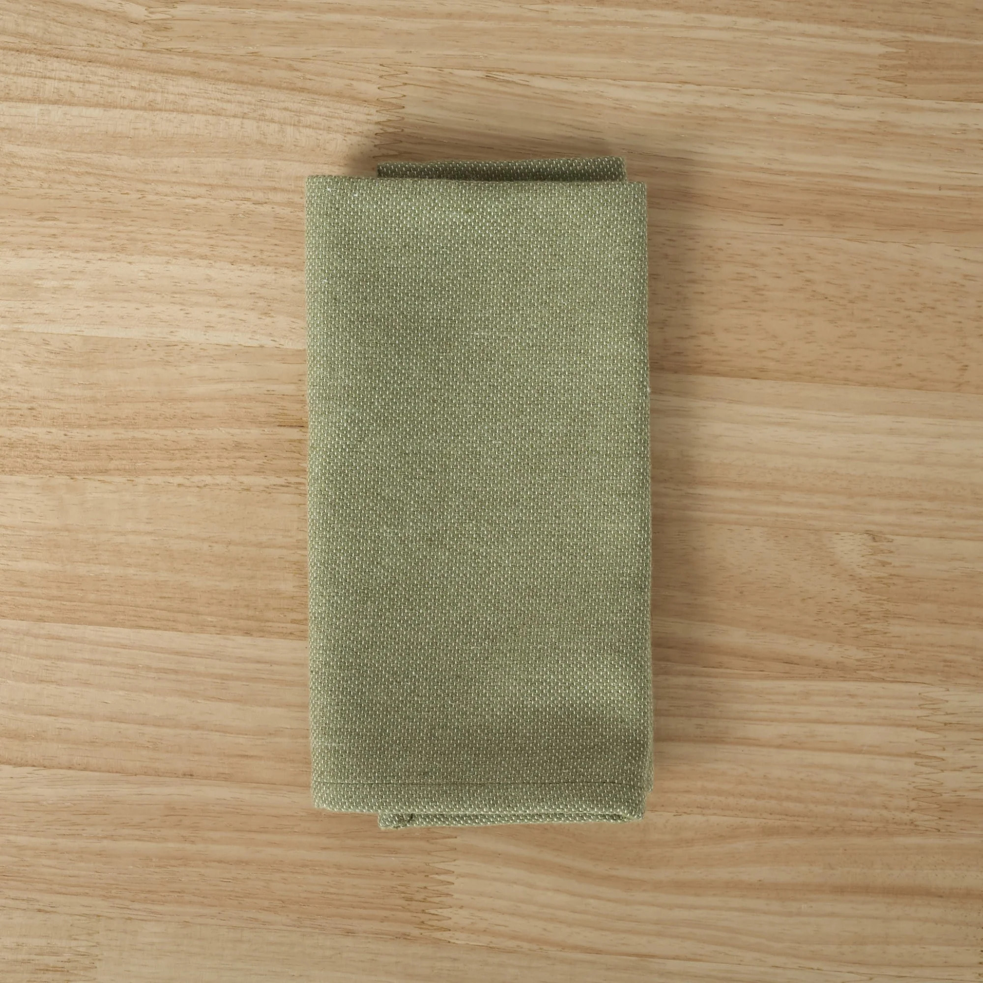 Lot de 2 serviettes jacquard Massaic Green Wet