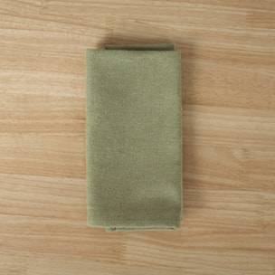 Lot de 2 serviettes jacquard Massaic Green Wet