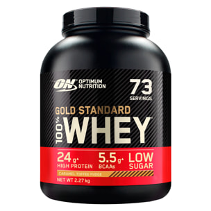 Gold Standard 100% Whey Proteine Isolate in Polvere con Aminoacidi Caramello - Barattolo da 2,27kg