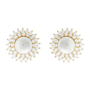 Pendientes Lux by Lux acabados en Oro Amarillo de 18 Kts