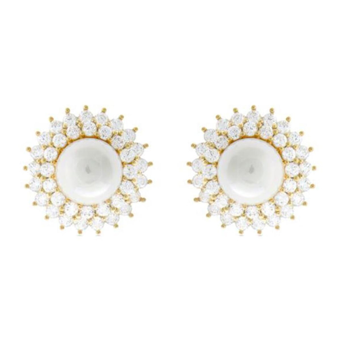 Pendientes Lux by Lux acabados en Oro Amarillo de 18 Kts