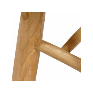 Banc bout de lit 120 cm en bois de teck style exotique - CENDRILLON