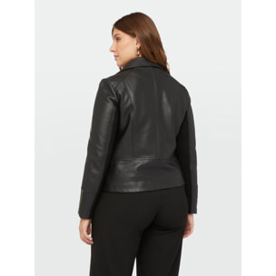 Fiorella Rubino - Chaqueta biker - Negro