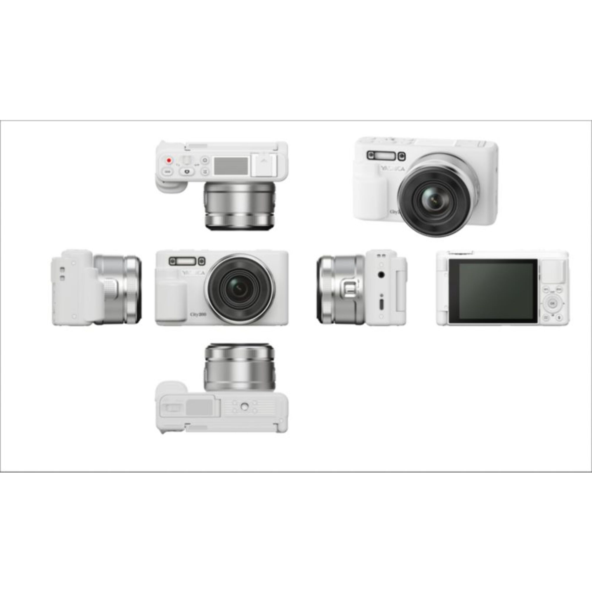Appareil photo Compact YASHICA City 200 White