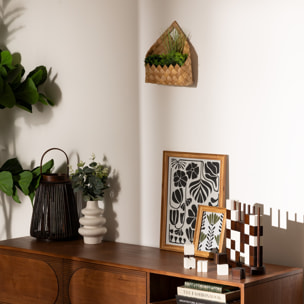 Plante artificielle suspendue "Jika" H27cm