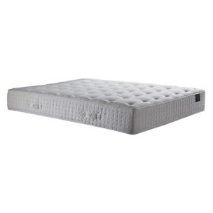 Matelas ARTÉMIS à ressorts ensachés, mémoire de forme et latex