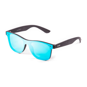 Gafas de sol OCEAN MESSINA - Negro mate / Plana revo azul cielo