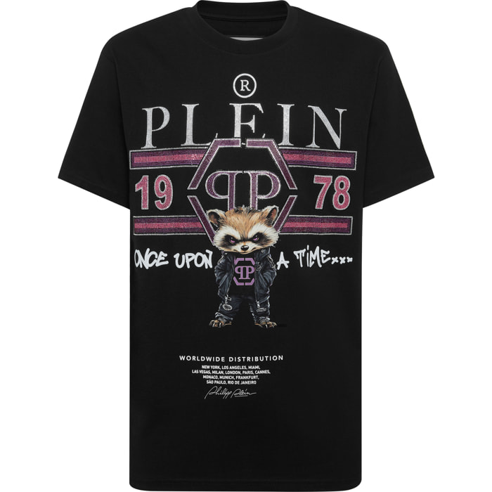 PHILIPP PLEIN Camiseta Cuello Redondo Ss COLLEGE