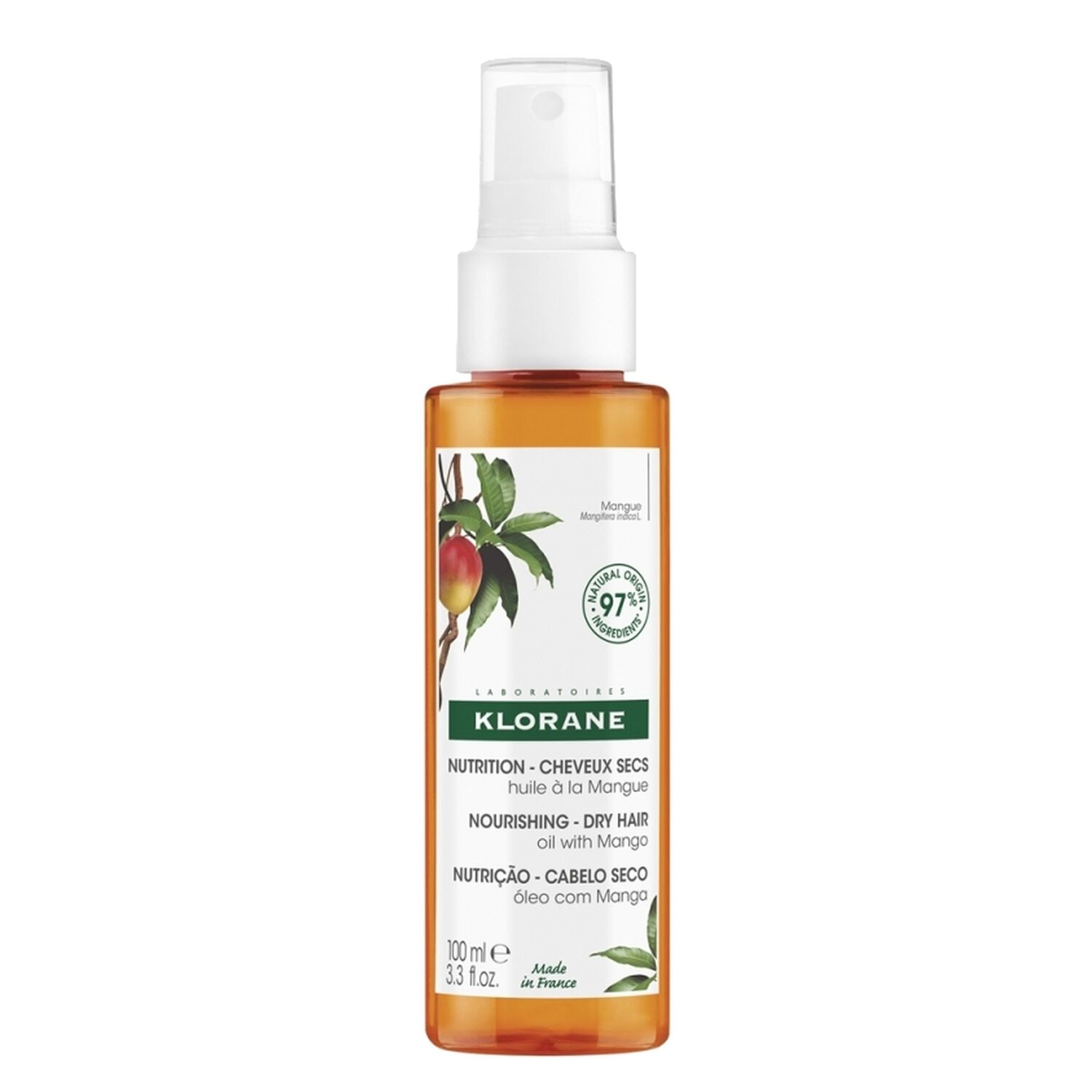 Mangue  - Huile capillaire - Cheveux Secs - 100 ml