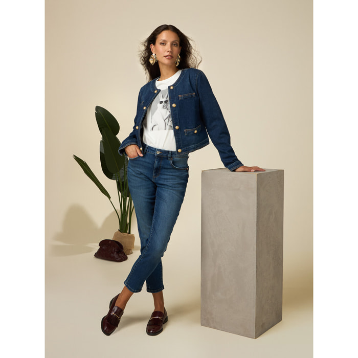 Oltre - Jeans skinny - Blu