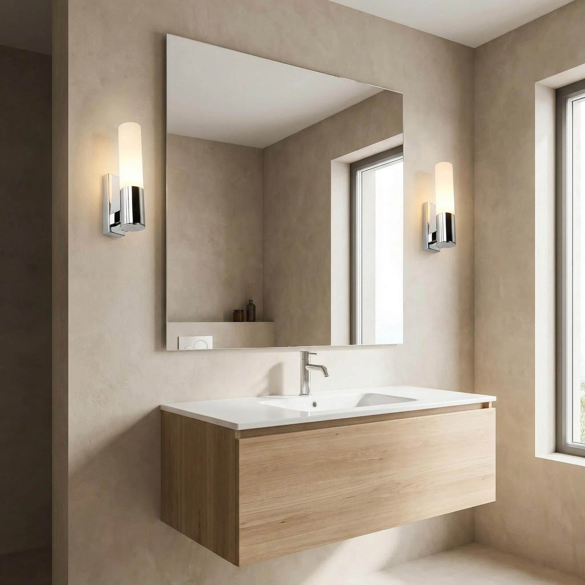 LEDS C4 Baño Aplique Ip44 Dresde On E14 40W