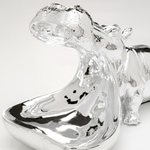 Coupe hippopotame argenté Kare Design