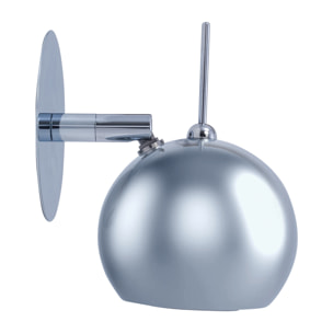 LEDS C4 Aplique de Pared para Dormitorio Orientable para Bombilla E27. Aluminio Ideal para Cabeceros de Cama