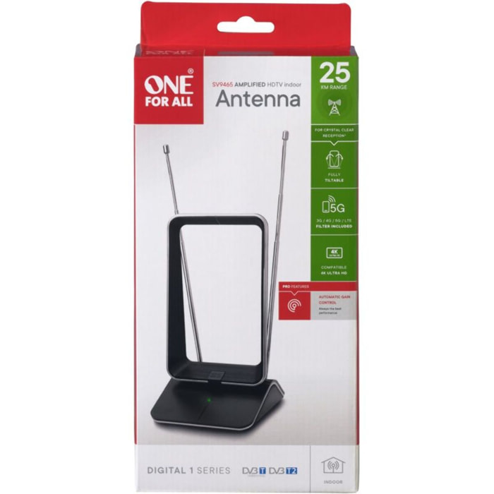 Antenne intérieure ONE FOR ALL SV9465 filtre 5G