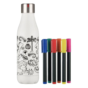 Bouteille LES ARTISTES PARIS Creative Color Set Dino mat 500ml
