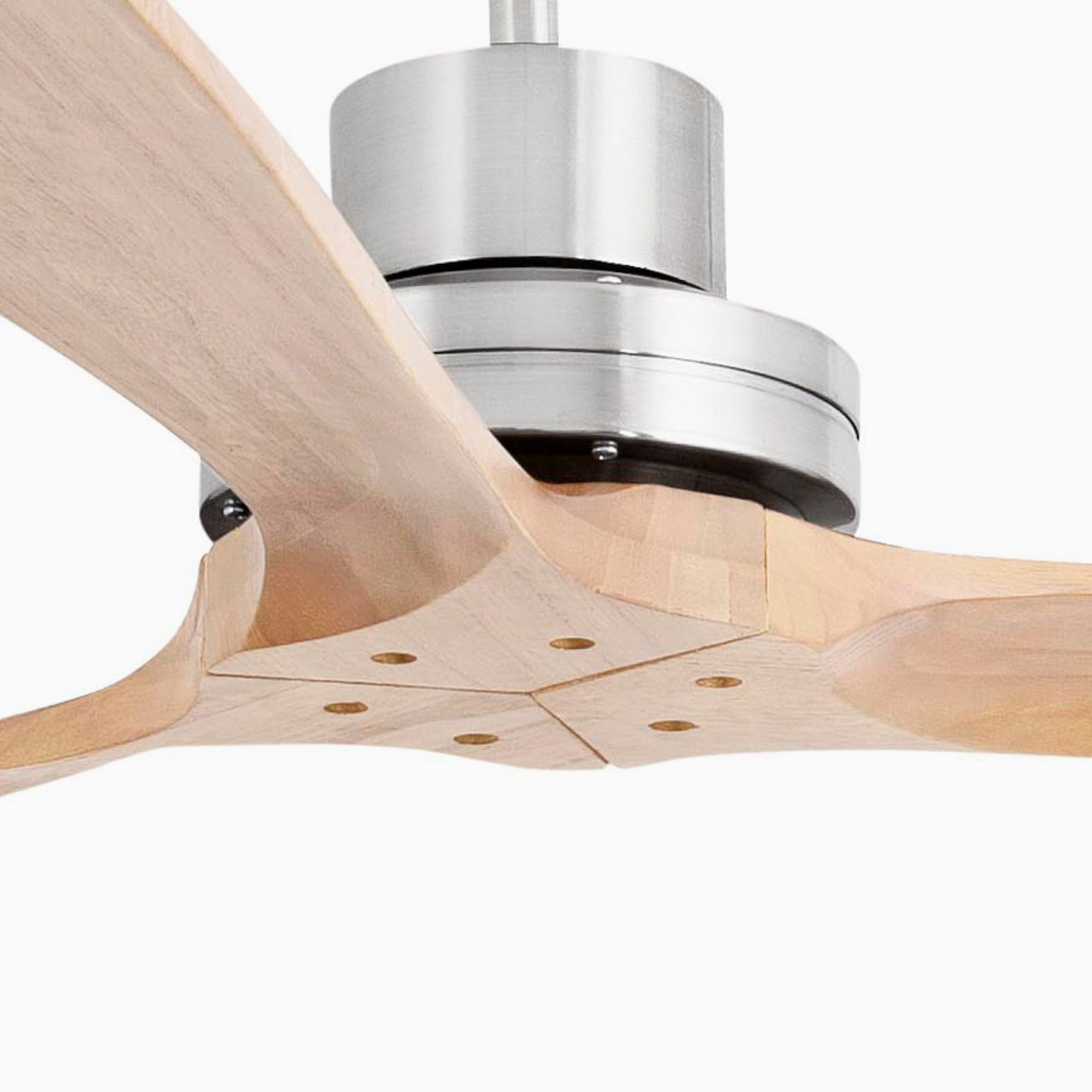 LANTAU XL Ventilateur de plafond nickel mat/pin TUYA