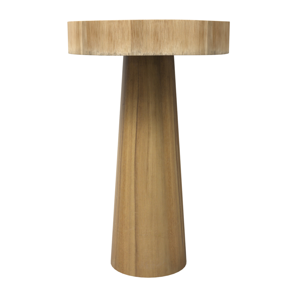 Table d'appoint ronde en bois de suar D35 cm - Janah