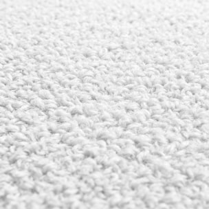 Silla de escritorio tapizada en borreguito blanco 76-89,5 cm Candy Blanco