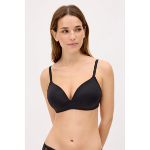 Reggiseno senza ferretto con imbottitura Nero