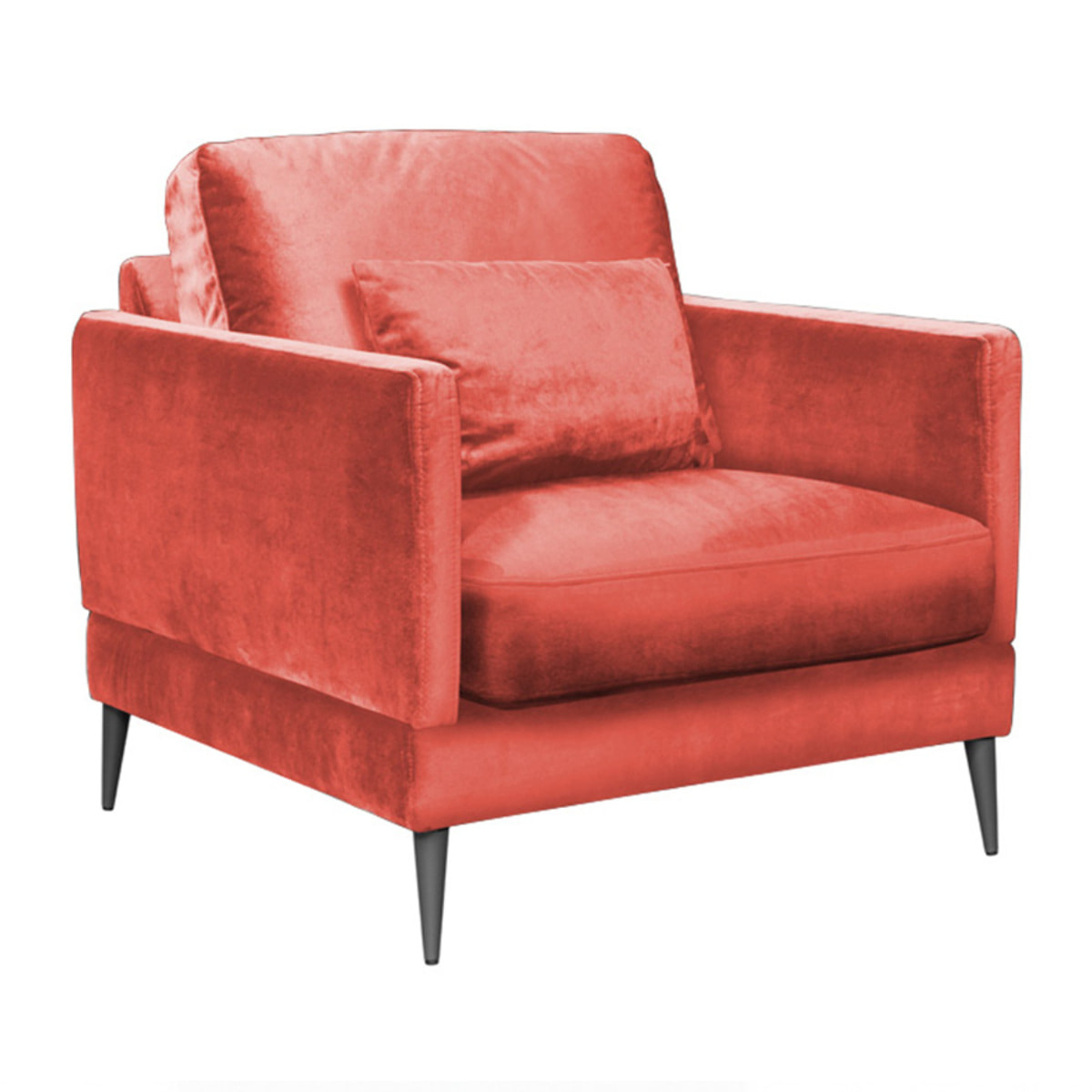 Fauteuil Splendido Velours - 1 Place